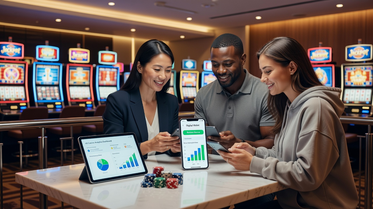 Analytics dashboard displaying redemption metrics tied to digital wallet activity