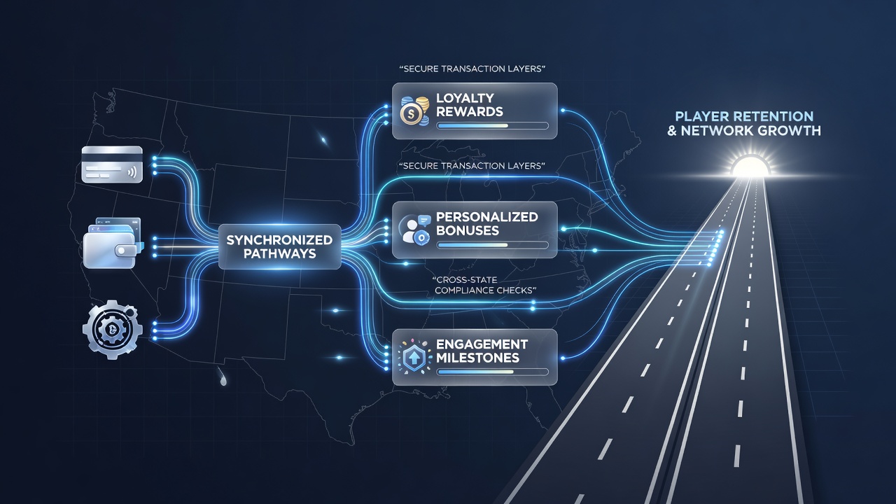 Dashboard interface displaying synchronized retention metrics and payment flows